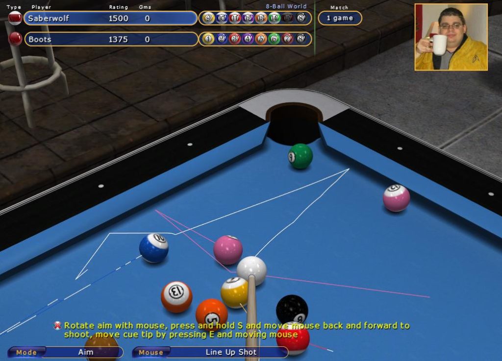 jeux vidéo de billard
